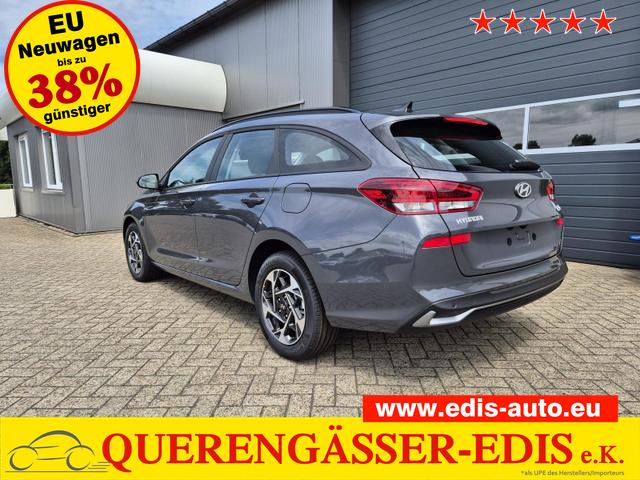 Hyundai i30 Kombi - 1.0 T-GDI 100PS Automatik AbstandsTempomat Toter-Winkel-Assistent Sitzheizung Lenkradheizung Klimaautomatik Navi 10,25"-Touchscreen DAB+ wireless Apple CarPlay + Android Auto PDC v+h Rückf.Kamera 16-LM