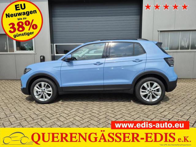 Volkswagen T-Cross - 1.0 TSI 116PS DSG Life LED-Matrix-Scheinwerfer Klimaautomatik Sitzheizung PDC Rückf.Kamera 17-LM abged.Scheiben 2xKeyless DAB+ Bluetooth Touchscreen Apple CarPlay Android Auto