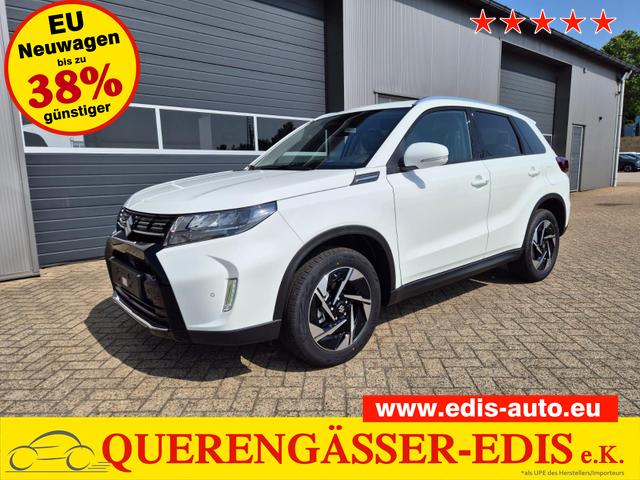 Suzuki Vitara - Comfort+ 129PS MHEV 4x4 ALLGRIP 1.4 Boosterjet Allrad Teilleder mit Alcantara Navi Klimaautomatik Sitzheizung ACC PDC v+h Rückf.Kamera Suzuki-Radio Apple CarPlay Android Auto Touchscreen 2xKeyless 17-LM