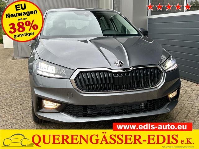 Skoda Fabia - 1.0 TSI 115PS DSG Selection 5-türig 15"LM Rückf.Kamera Parksensoren Sitzheizung Multifunktionslenkrad Klima Skoda-Radio Bluetooth Touchscreen Tempomat Nebelsch. Apple CarPlay + Android Auto