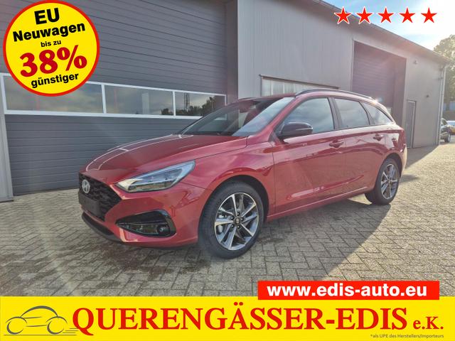 Hyundai i30 Kombi - 1.5 T-GDI 95PS Sitzheizung Lenkradheizung Klimaautomatik Tempomat Navi Apple CarPlay + Android Auto PDC v+h Rückf.Kamera 17-LM