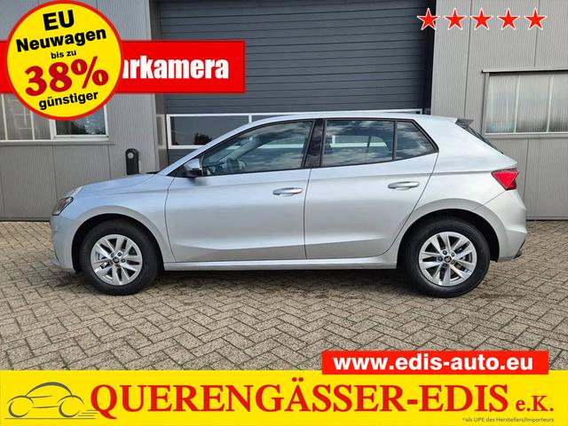 Skoda Fabia - 1.0 TSI 115PS DSG Selection 5-türig 15"LM Rückf.Kamera Parksensoren Sitzheizung Multifunktionslenkrad Klima Skoda-Radio Bluetooth Touchscreen Tempomat Nebelsch. Apple CarPlay + Android Auto