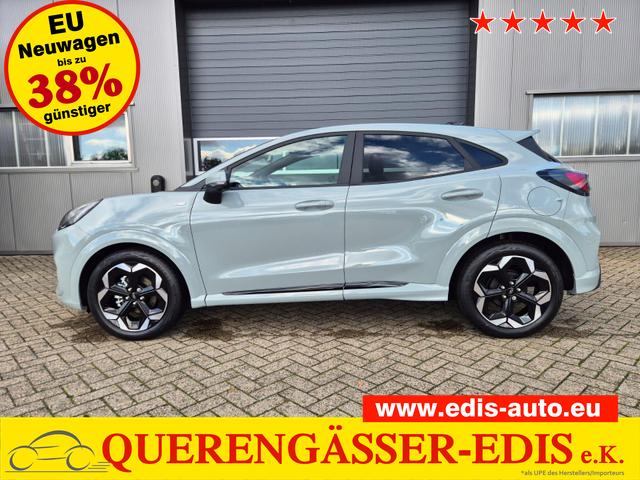 Ford Puma - ST-Line X 1.0 EcoBoost Hybrid 125PS Automatik NEUES MODELL 360&deg;Kamera AbstandsTempomat el.Heckklappe Premium Leder (Sensico) B+O-Sound Klimaautomatik Sitzheizung Lenkradheizung Frontscheibe beheizb. Ford-Navi SYNC4 Bluetooth Apple CarPlay Android A