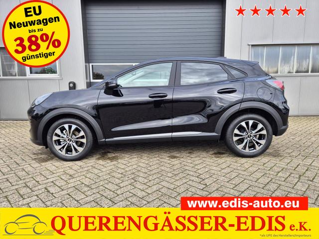 Ford Puma - Titanium 1.0 EcoBoost Hybrid 125PS Automatik Klimaautomatik Sitzheizung Lenkradheizung Frontscheibe beheizb. LED-Scheinwerfer Ford-Navi SYNC4 Bluetooth Apple CarPlay Android Auto PDC 17-LM