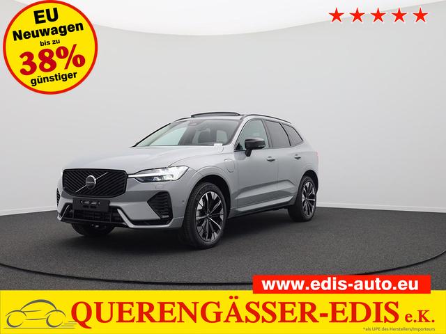 Volvo XC60 - T6 Ultra AWD PHEV 350PS Automatik elektr. PanoDach Nappaleder 360°Kamera PDC v+h ACC el.Heckklappe Harma/Kadon-Sound Klimaautomatik Standheizung Sitzheizung Lenkradheizung Frontscheibe beheizb. Navi Apple CarPlay Android Auto 20-LM