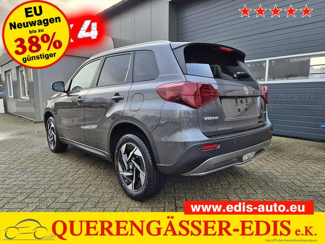 Suzuki Vitara - Comfort+ 110PS Automatik MHEV 4x4 ALLGRIP 1.4 Boosterjet Allrad Teilleder Navi Klimaautomatik Sitzheizung ACC PDC v+h Rückf.Kamera Suzuki-Radio Apple CarPlay Android Auto Touchscreen 2xKeyless 17-LM