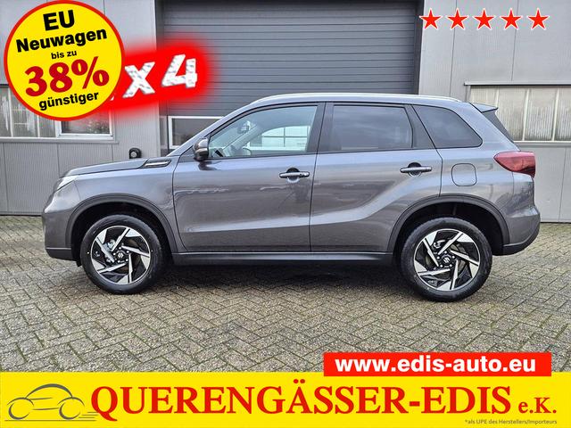 Suzuki Vitara - Comfort+ 110PS Automatik MHEV 4x4 ALLGRIP 1.4 Boosterjet Allrad Teilleder Navi Klimaautomatik Sitzheizung ACC PDC v+h Rückf.Kamera Suzuki-Radio Apple CarPlay Android Auto Touchscreen 2xKeyless 17-LM