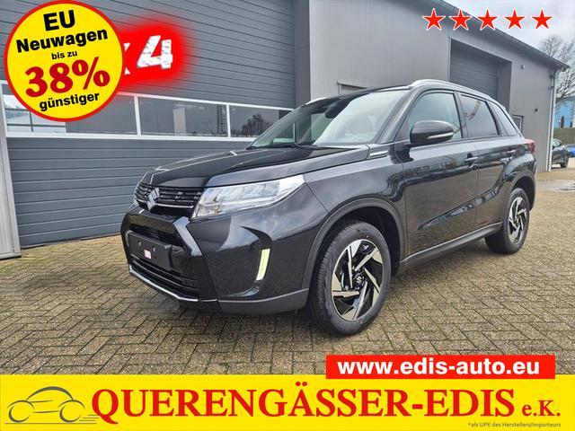 Suzuki Vitara - Comfort+ 110PS Automatik MHEV 4x4 ALLGRIP 1.4 Boosterjet Allrad Teilleder Navi Klimaautomatik Sitzheizung ACC PDC v+h Rückf.Kamera Suzuki-Radio Apple CarPlay Android Auto Touchscreen 2xKeyless 17-LM