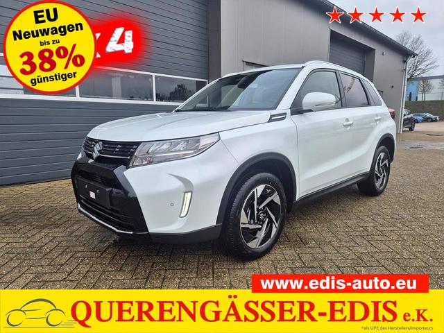 Suzuki Vitara - Comfort+ 110PS Automatik MHEV 4x4 ALLGRIP 1.4 Boosterjet Allrad Teilleder Navi Klimaautomatik Sitzheizung ACC PDC v+h Rückf.Kamera Suzuki-Radio Apple CarPlay Android Auto Touchscreen 2xKeyless 17-LM
