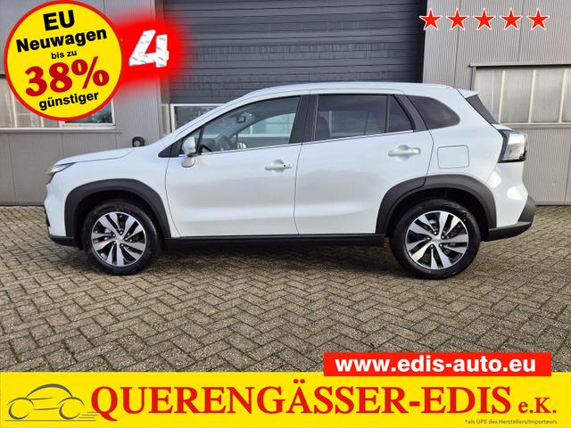 Suzuki S-Cross - Comfort+ 110PS Automatik MHEV 4x4 ALLGRIP 1.4 Boosterjet Allrad Teilleder Navi Klimaautomatik Sitzheizung ACC PDC v+h 4x Kamera Suzuki-Radio Apple CarPlay Android Auto Touchscreen 2xKeyless 17-LM