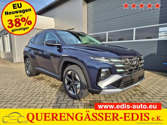 Hyundai TUCSON - Trend 1.6 T-GDI 150PS Automatik TZ 2026 Teil-Leder Sitzheizung v+h Lenkradheizung Klimaautomatik Navi Touchscreen DAB+ Apple CarPlay + Android Auto PDC R&uuml;ckf.-Kamera Matrix-LED-Scheinw.