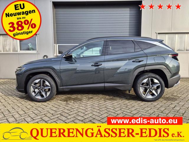 Hyundai TUCSON Trend 1.6 T-GDI 150PS Automatik TZ 2026 Teil-Leder Sitzheizung v+h Lenkradheizung Klimaautomatik Navi Touchscreen DAB+ Apple CarPlay + Android Auto PDC R&uuml;ckf.-Kamera Matrix-LED-Scheinw. 