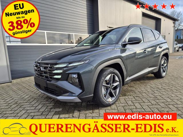 Hyundai TUCSON - Trend 1.6 T-GDI 150PS Automatik TZ 2026 Teil-Leder Sitzheizung v+h Lenkradheizung Klimaautomatik Navi Touchscreen DAB+ Apple CarPlay + Android Auto PDC R&uuml;ckf.-Kamera Matrix-LED-Scheinw.
