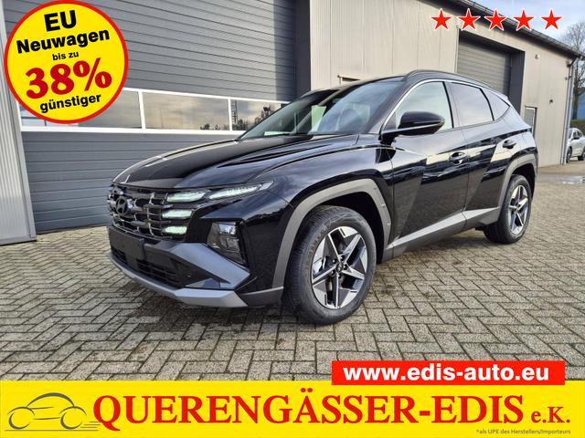 Hyundai TUCSON - Trend 1.6 T-GDI 150PS Automatik TZ 2026 Teil-Leder Sitzheizung v+h Lenkradheizung Klimaautomatik Navi Touchscreen DAB+ Apple CarPlay + Android Auto PDC R&uuml;ckf.-Kamera Matrix-LED-Scheinw.
