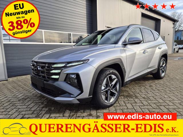Hyundai TUCSON - Trend 1.6 T-GDI 150PS Automatik TZ 2026 Teil-Leder Sitzheizung v+h Lenkradheizung Klimaautomatik Navi Touchscreen DAB+ Apple CarPlay + Android Auto PDC R&uuml;ckf.-Kamera Matrix-LED-Scheinw.