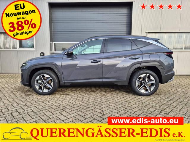 Hyundai TUCSON - Trend 1.6 T-GDI 150PS Automatik TZ 2026 Teil-Leder Sitzheizung v+h Lenkradheizung Klimaautomatik Navi Touchscreen DAB+ Apple CarPlay + Android Auto PDC R&uuml;ckf.-Kamera Matrix-LED-Scheinw.