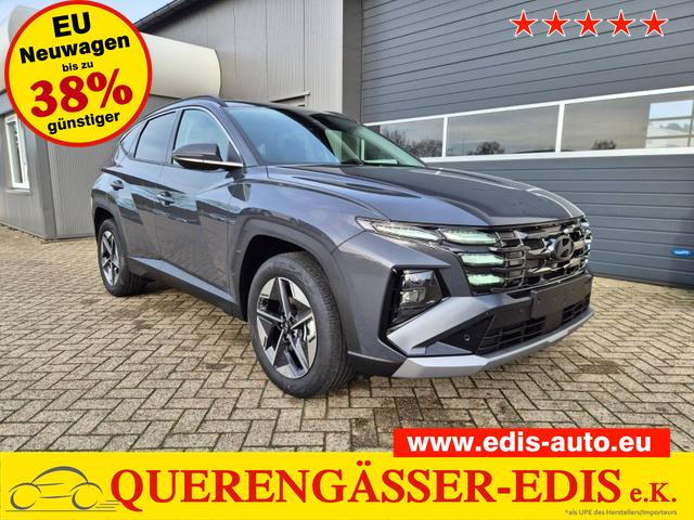 Hyundai TUCSON - Trend 1.6 T-GDI 150PS Automatik TZ 2026 Teil-Leder Sitzheizung v+h Lenkradheizung Klimaautomatik Navi Touchscreen DAB+ Apple CarPlay + Android Auto PDC R&uuml;ckf.-Kamera Matrix-LED-Scheinw.