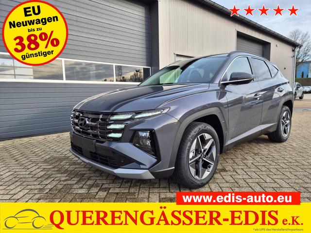 Hyundai TUCSON - Trend 1.6 T-GDI 150PS Automatik TZ 2026 Teil-Leder Sitzheizung v+h Lenkradheizung Klimaautomatik Navi Touchscreen DAB+ Apple CarPlay + Android Auto PDC R&uuml;ckf.-Kamera Matrix-LED-Scheinw.