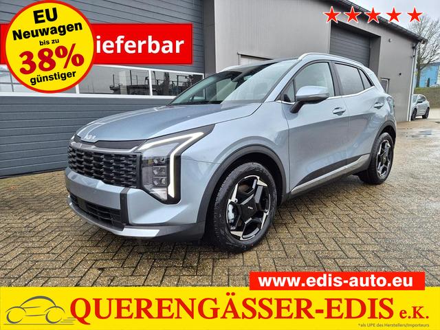 Kia Sportage Spirit 1.6 T-GDI 150PS DCT NEUES MODELL MY26 FACELIFT Teil-Leder 18"LM Sitzheizung v+h Lenkradheizung Klimaautomatik ACC Navi Bluetooth Touchscreen Apple CarPlay Android Auto PDC R&uuml;ckf.Kamera 2x Keyless 