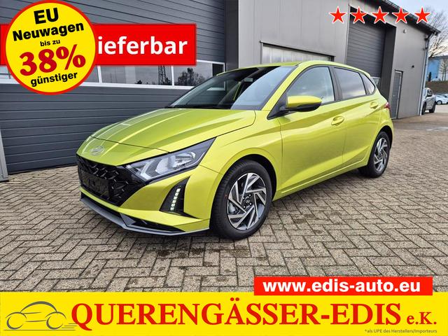 Hyundai i20 1.0 T-GDI 90PS Trend Automatik 5-t&uuml;rig Klimaautomatik Sitzheizung Lenkradheizung R&uuml;ckf.Kamera PDC Apple CarPlay Android Auto Tempomat Touchscreen 16"LM 