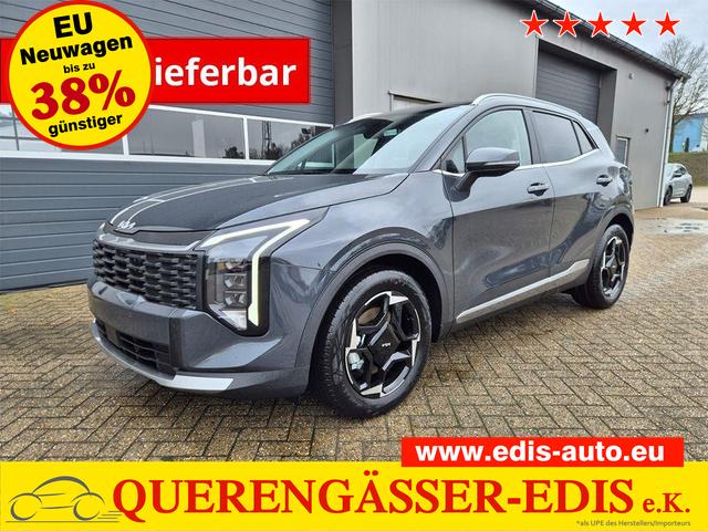 Kia Sportage - Spirit 1.6 T-GDI 150PS Automatik NEUES MODELL MY26 FACELIFT Teil-Leder 18"LM Sitzheizung v+h Lenkradheizung Klimaautomatik ACC Navi Bluetooth Touchscreen Apple CarPlay Android Auto PDC R&uuml;ckf.Kamera 2x Keyless