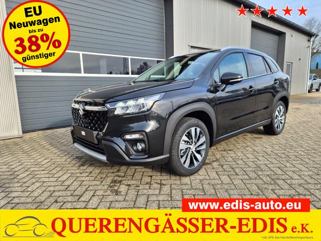 Suzuki S-Cross - Comfort+ 110PS MHEV 4x4 ALLGRIP 1.4 Boosterjet Teilleder Navi Klimaautomatik Sitzheizung ACC PDC v+h 4x Kamera Suzuki-Radio Apple CarPlay Android Auto Touchscreen 2xKeyless 17-LM