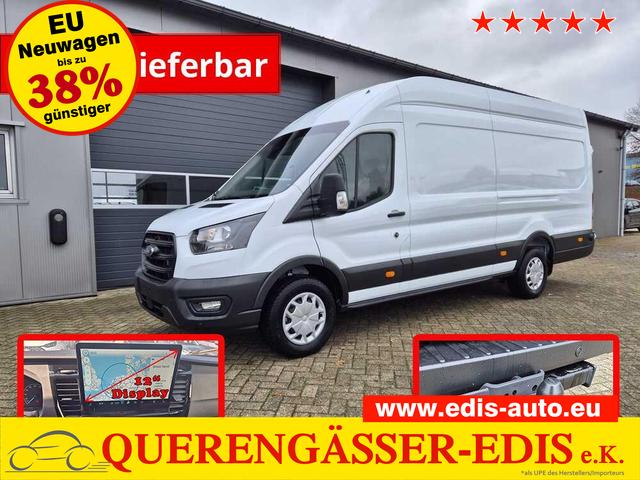 Ford Transit 350 L4H3 2.0 EcoBlue 130PS Trend Heckantrieb 3,5t 2-Sitzer AHK Sitzheizung Frontscheibe beheizb. Klimaautomatik Navi PDC v+h Bluetooth DAB Apple CarPlay Android Auto Tempomat Ganzj.Reifen 