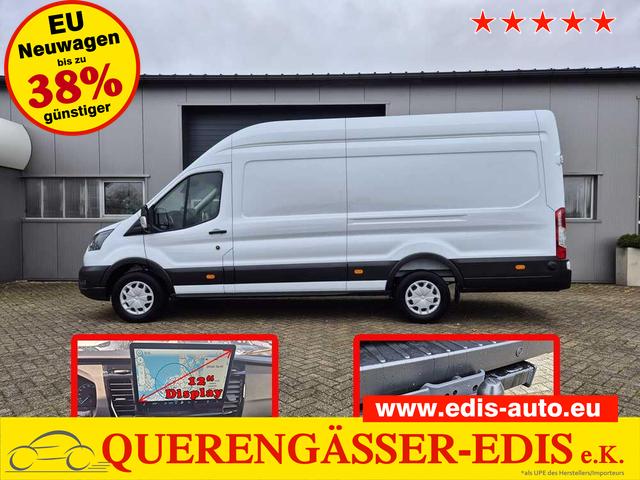 Ford Transit 350 L4H3 2.0 EcoBlue 130PS Trend Heckantrieb 3,5t 2-Sitzer AHK Sitzheizung Frontscheibe beheizb. Klimaautomatik Navi PDC v+h Bluetooth DAB Apple CarPlay Android Auto Tempomat Ganzj.Reifen 