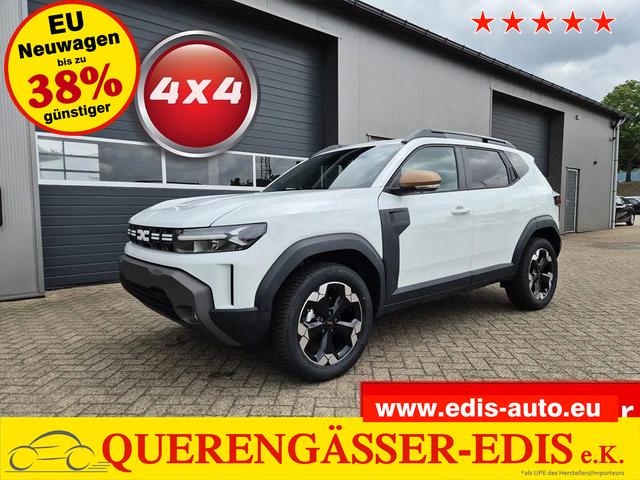 Dacia Duster Extreme 4x4 130PS 1.2 TCe 4x Kamera Lenkradheizung Sitzheizung Klimaautomatik Teil-Leder elektr.Parkbremse Bluetooth Apple Carplay Android Auto PDC v+h 2xKeyless 18-LM Ganzj.Reifen 
