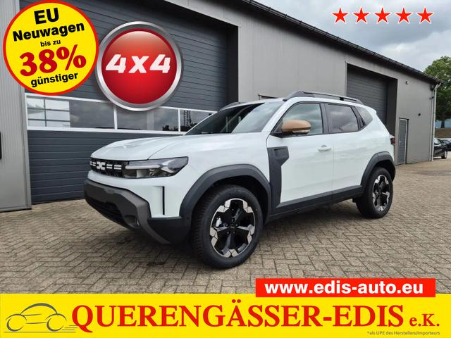 Dacia Duster Extreme 4x4 130PS 1.2 TCe 4x Kamera Lenkradheizung Sitzheizung Klimaautomatik Teil-Leder elektr.Parkbremse Bluetooth Apple Carplay Android Auto PDC v+h 2xKeyless 18-LM Ganzj.Reifen 