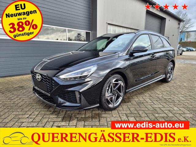 Hyundai i30 Kombi 1.6 T-GDI 150PS Automatik N-Line MY2026 Sitzheizung Lenkradheizung Klimaautomatik Navi 10,3"-Touchscreen Bluelink Apple CarPlay + Android Auto PDC v+h R&uuml;ckf.Kamera 18-LM 