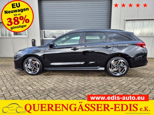 Hyundai i30 Kombi 1.6 T-GDI 150PS Automatik N-Line MY2026 Sitzheizung Lenkradheizung Klimaautomatik Navi 10,3"-Touchscreen Bluelink Apple CarPlay + Android Auto PDC v+h R&uuml;ckf.Kamera 18-LM 