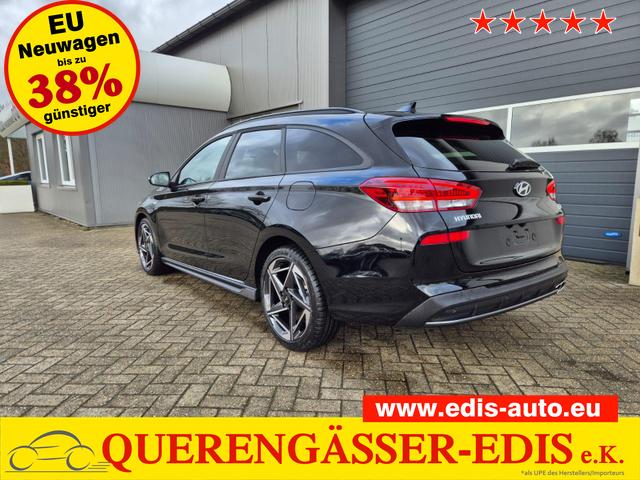 Hyundai i30 Kombi 1.6 T-GDI 150PS Automatik N-Line MY2026 Sitzheizung Lenkradheizung Klimaautomatik Navi 10,3"-Touchscreen Bluelink Apple CarPlay + Android Auto PDC v+h R&uuml;ckf.Kamera 18-LM 