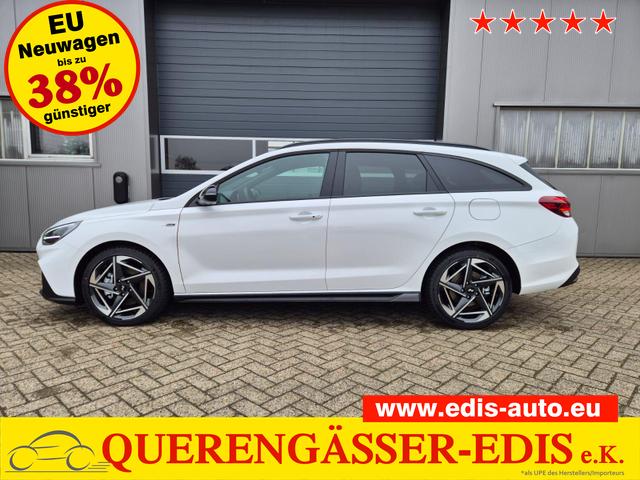 Hyundai i30 Kombi 1.6 T-GDI 150PS Automatik N-Line MY2026 Sitzheizung Lenkradheizung Klimaautomatik Navi 10,3"-Touchscreen Bluelink Apple CarPlay + Android Auto PDC v+h R&uuml;ckf.Kamera 18-LM 