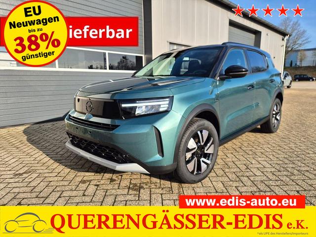 Opel Frontera GS 1.2 HEV 110PS Automatik Sitzheizung Lenkradheizung Frontscheibe beheizb. PDC v+h R&uuml;ckf.Kamera Navi Apple CarPlay Android Auto Touchscreen 17"LM 