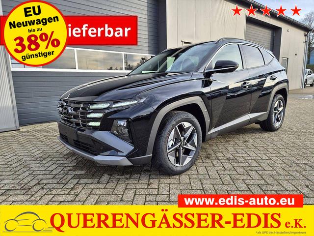 Hyundai TUCSON Trend 1.6 T-GDI 150PS Automatik TZ 2026 Teil-Leder Sitzheizung v+h Lenkradheizung Klimaautomatik Navi Touchscreen DAB+ Apple CarPlay + Android Auto PDC R&uuml;ckf.-Kamera Matrix-LED-Scheinw. 