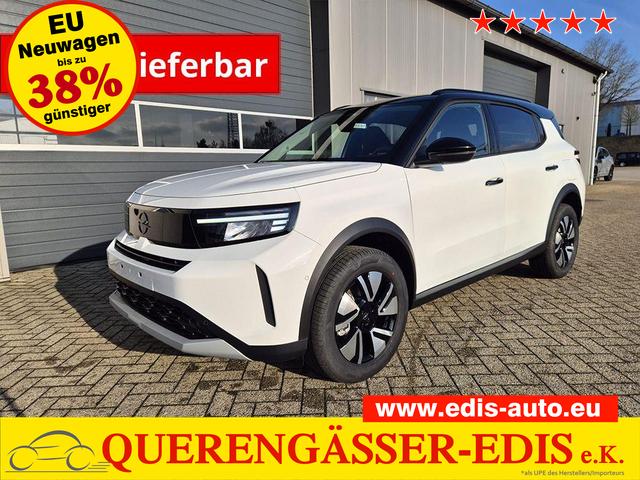 Opel Frontera - GS 1.2 HEV 110PS Automatik Sitzheizung Lenkradheizung Frontscheibe beheizb. Klimaautomatik PDC v+h R&uuml;ckf.Kamera Navi Apple CarPlay Android Auto Touchscreen 17"LM