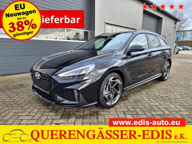 Hyundai i30 Kombi 1.6 T-GDI 150PS Automatik N-Line MY2026 Sitzheizung Lenkradheizung Klimaautomatik Navi 10,3"-Touchscreen Bluelink Apple CarPlay + Android Auto PDC v+h R&uuml;ckf.Kamera 18-LM 