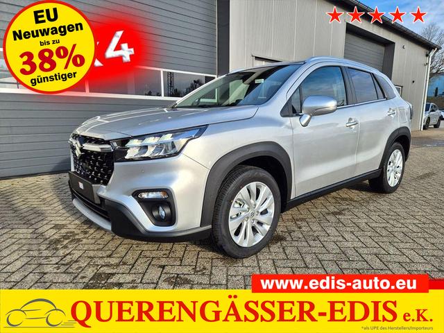 Suzuki S-Cross - Comfort 110PS MHEV 4x4 ALLGRIP 1.4 Boosterjet Navi Klimaautomatik Sitzheizung ACC PDC v+h R&uuml;ckf.Kamera Suzuki-Radio Apple CarPlay Android Auto Touchscreen 2xKeyless 17-LM