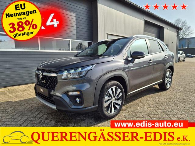 Suzuki S-Cross - Comfort+ 110PS MHEV 4x4 ALLGRIP 1.4 Boosterjet Teilleder Navi Klimaautomatik Sitzheizung ACC PDC v+h 4x Kamera Suzuki-Radio Apple CarPlay Android Auto Touchscreen 2xKeyless 17-LM