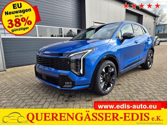 Kia Sportage 1.6 T-GDi 180PS 4x4 AWD Automatik GT-Line NEUES MODELL MY26 FACELIFT Teil-Leder 19"LM Sitzheizung v+h Lenkradheizung Klimaautomatik ACC Navi Bluetooth Touchscreen Apple CarPlay Android Auto PDC R&uuml;ckf.Kamera 2x Keyless 