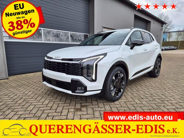 Kia Sportage 1.6 T-GDi 180PS 4x4 AWD Automatik GT-Line NEUES MODELL MY26 FACELIFT Teil-Leder 19"LM Sitzheizung v+h Lenkradheizung Klimaautomatik ACC Navi Bluetooth Touchscreen Apple CarPlay Android Auto PDC R&uuml;ckf.Kamera 2x Keyless 