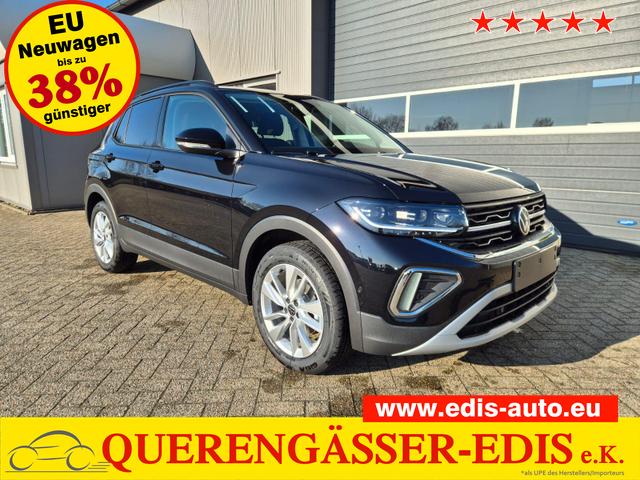Volkswagen T-Cross 1.0 TSI 116PS DSG Life LED-Matrix-Scheinwerfer ACC Klimaautomatik Sitzheizung PDC v+h 17-LM abged.Scheiben 2xKeyless DAB+ Bluetooth Touchscreen Apple CarPlay Android Auto 
