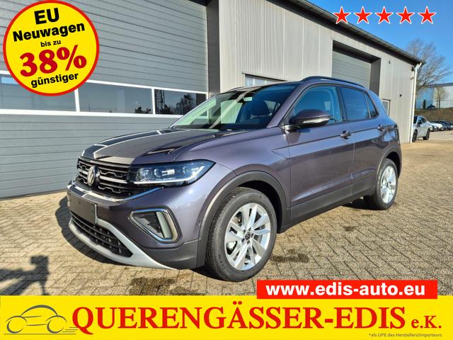 Volkswagen T-Cross 1.0 TSI 116PS DSG Life LED-Matrix-Scheinwerfer ACC Klimaautomatik Sitzheizung PDC v+h 17-LM abged.Scheiben 2xKeyless DAB+ Bluetooth Touchscreen Apple CarPlay Android Auto 