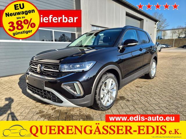 Volkswagen T-Cross 1.0 TSI 116PS DSG Life LED-Matrix-Scheinwerfer ACC Klimaautomatik Sitzheizung PDC v+h 17-LM abged.Scheiben 2xKeyless DAB+ Bluetooth Touchscreen Apple CarPlay Android Auto 