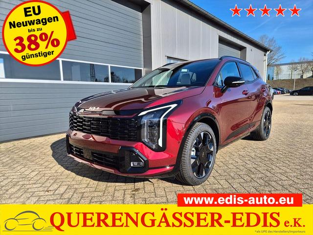 Kia Sportage 1.6 T-GDi 180PS 4x4 AWD Automatik GT-Line NEUES MODELL MY26 FACELIFT Teil-Leder 19"LM Sitzheizung v+h Lenkradheizung Klimaautomatik ACC Navi Bluetooth Touchscreen Apple CarPlay Android Auto PDC R&uuml;ckf.Kamera 2x Keyless 