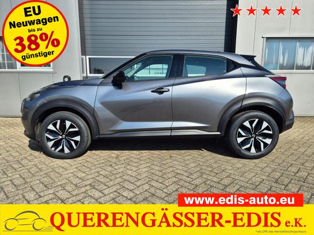 Nissan Juke 1.0 DIG-T 114PS Acenta Klimaautomatik Sitzheizung R&uuml;ckf.Kamera Bluetooth Touchscreen wireless Apple CarPlay Android Auto 