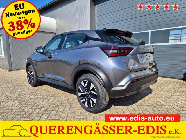 Nissan Juke 1.0 DIG-T 114PS Acenta Klimaautomatik Sitzheizung R&uuml;ckf.Kamera Bluetooth Touchscreen wireless Apple CarPlay Android Auto 