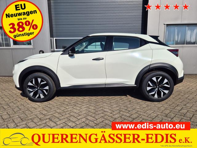 Nissan Juke - 1.0 DIG-T 114PS Acenta Klimaautomatik Sitzheizung R&uuml;ckf.Kamera Bluetooth Touchscreen wireless Apple CarPlay Android Auto