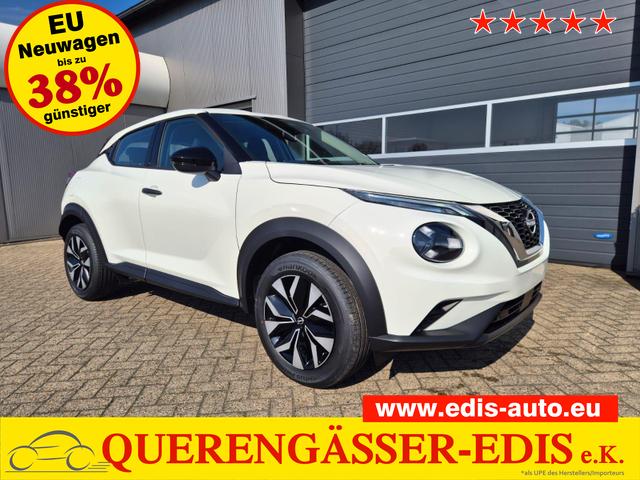 Nissan Juke - 1.0 DIG-T 114PS Acenta Klimaautomatik Sitzheizung R&uuml;ckf.Kamera Bluetooth Touchscreen wireless Apple CarPlay Android Auto